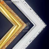 Hot new arrival purple foam liked plastic picture frame moulding